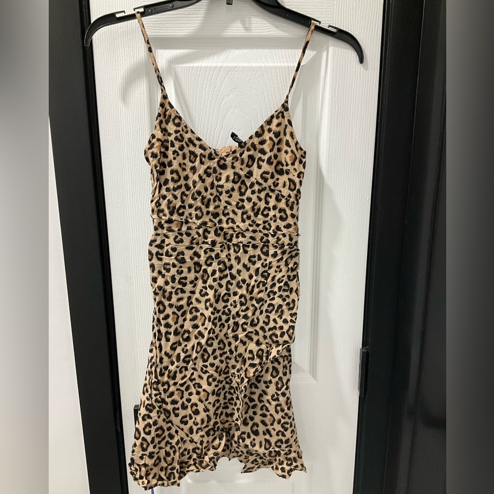 Women’s H&M Strappy Leopard Print Dress Size 0